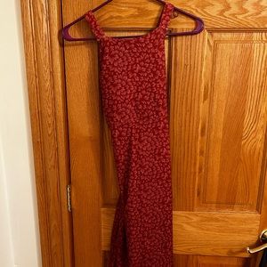 Patagonia Red Magnolia Spring Workout Dress